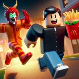 (OBBY) ESCAPE THE CURSED MCDONALDS!!!!🍔
