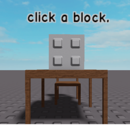 click a block.
