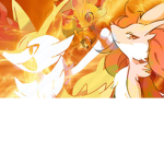 Braixen and the Fennekins