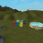 skydiving to a mystery place