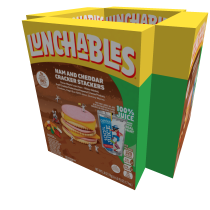 Roblox Item Lunchables Box Head