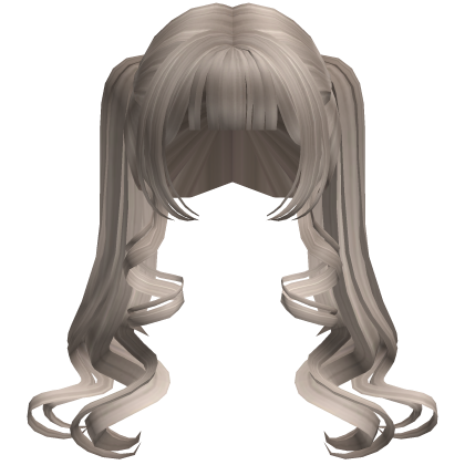 Anime School-Girl Twintails (Ash Blonde) Roblox item