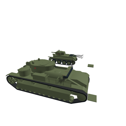 WWII Russian Tanks [T-28 and BT-7]