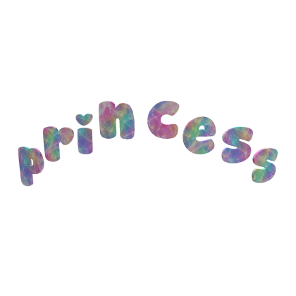 princess text add on for opal king of the night 