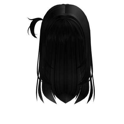 ♡ Bocchi The Rock Anime Side PonyTail Hair Black Roblox item