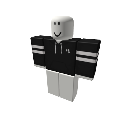 ✅MU White Stripes Black Hoodie✅