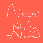 JoJo is NOT allowed