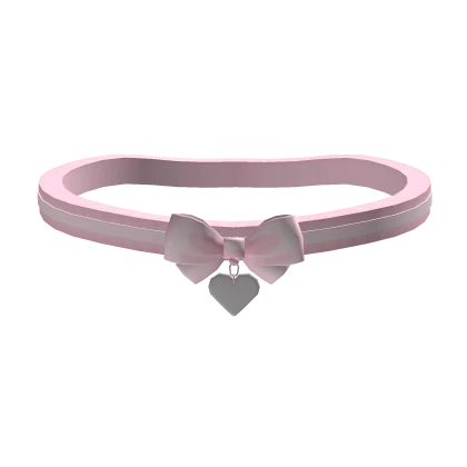 kawaii kitten choker in pink 1.0 Roblox Item Rolimon s
