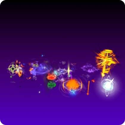 Ultimate Combat VFX Mega Pack - Anime, Magic 