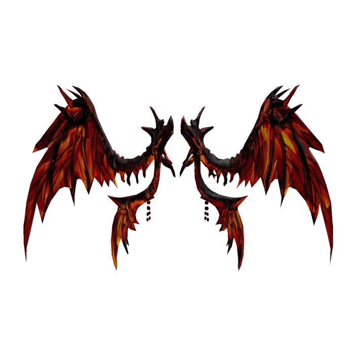 Molten Fire Demonic Wings
