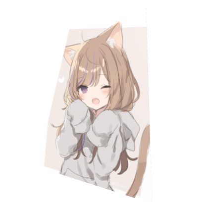 Cute Catgirl Cape Roblox item