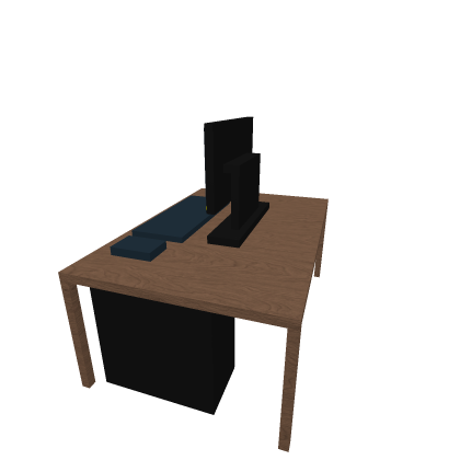 Computer and desk