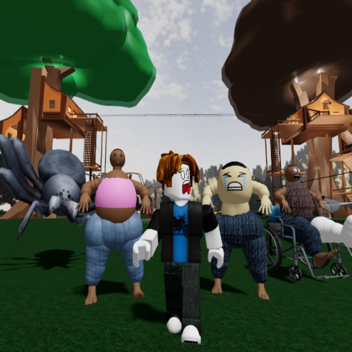 SURVIVE PEACHES TREEHOUSE ▬ CART/ZIPLINE RIDE   official Roblox game thumbnail