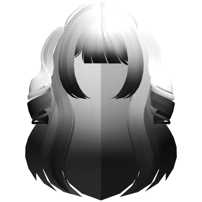 princess long straight hime curly white black