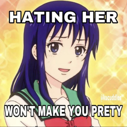 being mean wont make u pretty Roblox decal