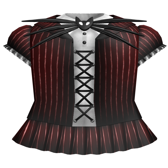 jack skellington dress in red (҂ ‸ ๑ )"