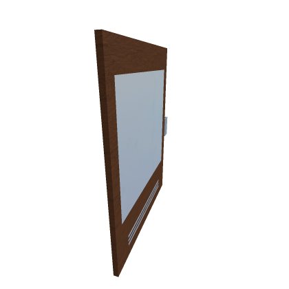 Door Plaza Type 2  (White no-t glass)