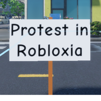 Protest in Robloxia
