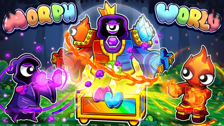 Morph World! [FIRE vs SHADOW🔥ELEMENTALS]