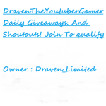 DravenTheYoutubeGamer Group™