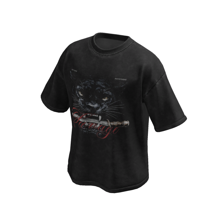 Puma Black Wash Oversized Shirt