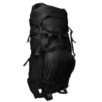 Black Hiking Rucksack
