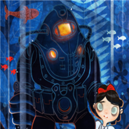 Delta and little sis {cartoon} Roblox decal