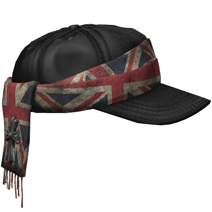Black Cap w/ UK Scarf Roblox item
