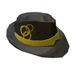 Gold Ollie Fedora