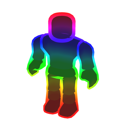 (Robloxian 2.0) Rainbow Outline Full Avatar thumbnail