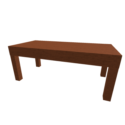 wooden table