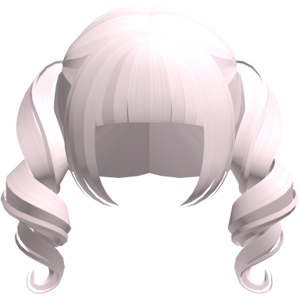 ♡ : cute pink curly baby pigtails Roblox item