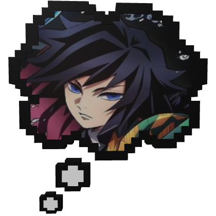 Tomioka Giyu Demon Slayer | Thinking Bubble