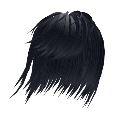 Dark Blue Windy Scene Emo Hair