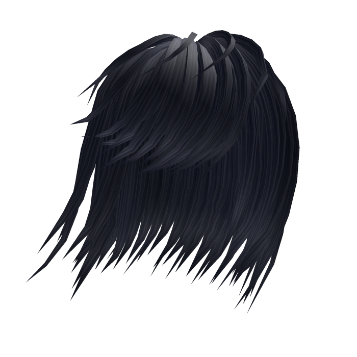 Dark Blue Windy Scene Emo Hair