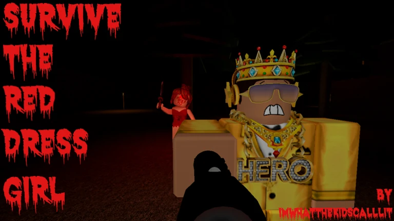 SURVIVE THE RED DRESS GIRL | Play on Roblox