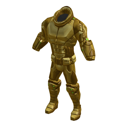 Golden Mech Suit
