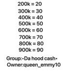 •Da hood cash•