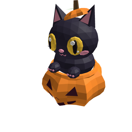 Pumpkin Kitty Shoulder Pet