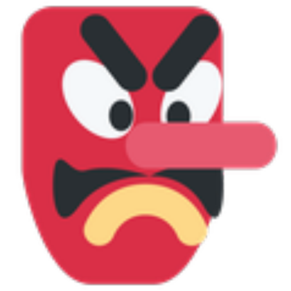 Twitter Japanese Goblin Emoji Roblox decal