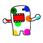 Polka-dot Domo Roblox badge thumbnail