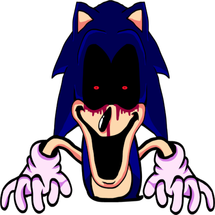 sonic.exe, too-slow jumpscare Roblox decal