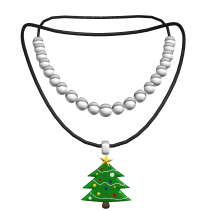 black christmas tree pendant 3.0