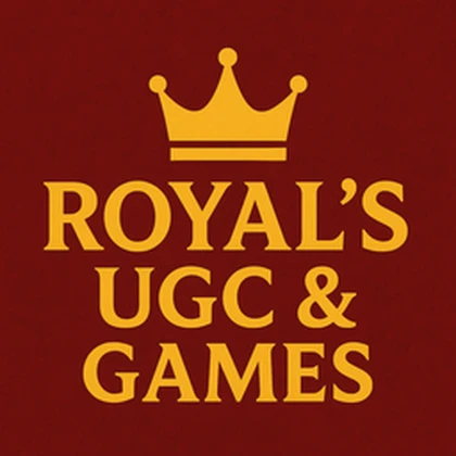 Royal's UGC and Games Roblox group icon