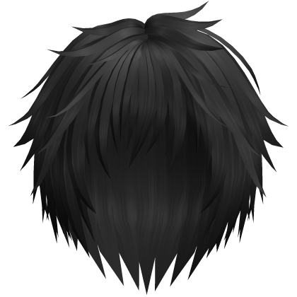 Dark Layered Moe Emo Boy Hair Roblox item