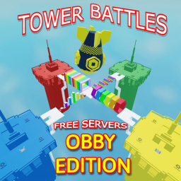 Tower Battles Obby Edition🌈 (FREE VIP!)
