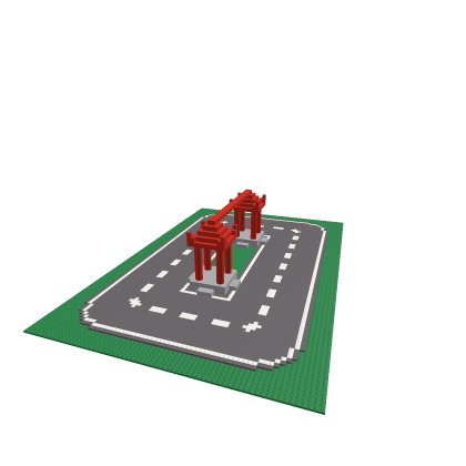 rectangle street (used for r/c cars and big cars)