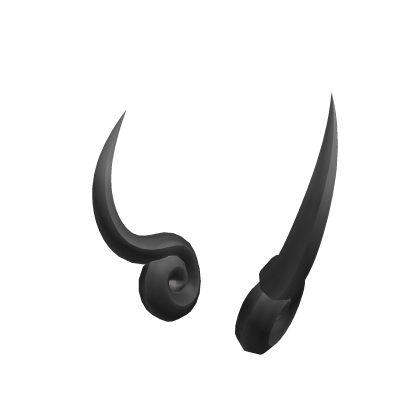 Demonic goat's horns