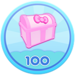 Open 100 treasure chests!