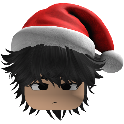 Beautiful hair Christmas beret (Black)